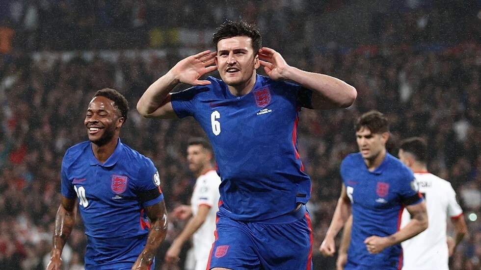 مدافع منتخب إنجلترا ماغواير يدافع عن أسلوب احتفاله في مواجهة ألبانيا