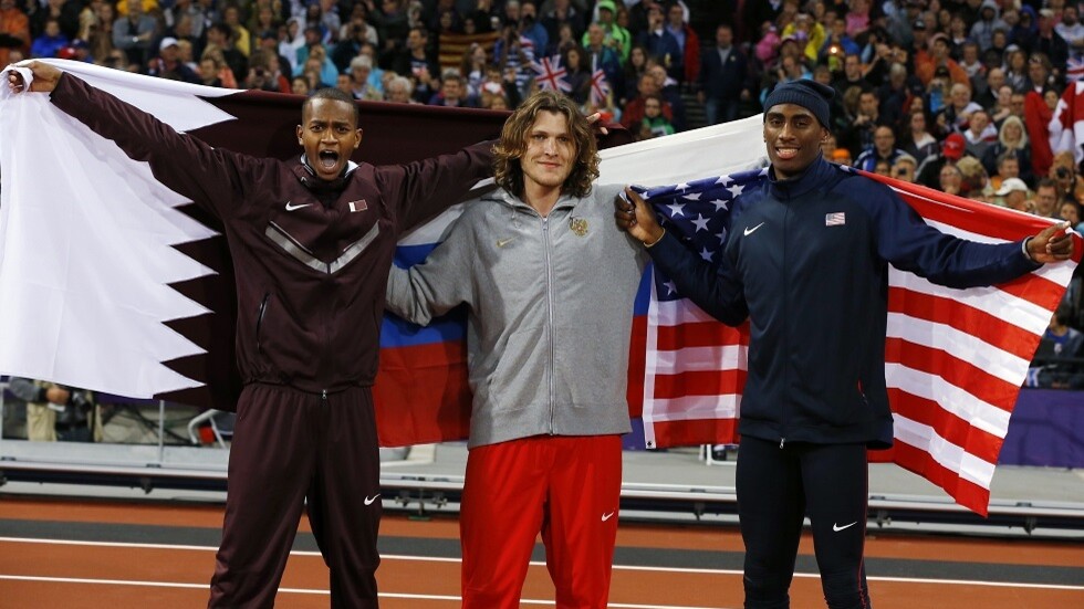 استبدال معدن ميدالية القطري برشم في أولمبياد لندن 2012