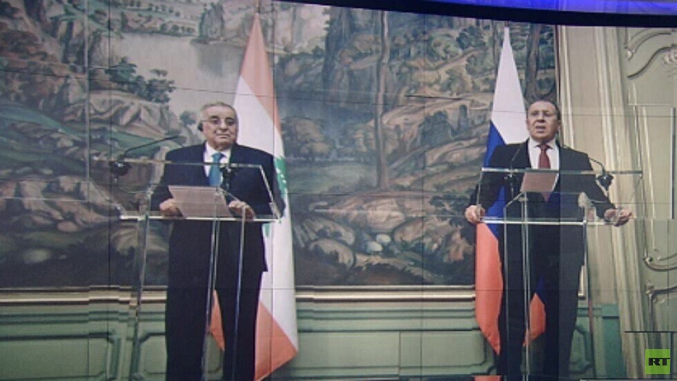 لافروف: قدمنا صور الأقمار الصناعية للبنان