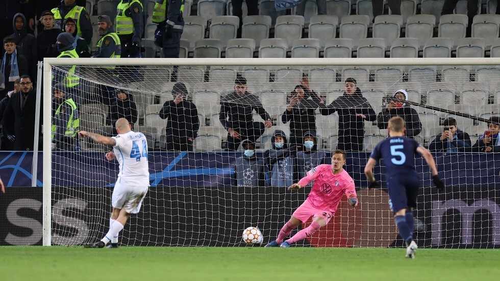 زينيت بطرسبورغ يقتنص نقطة ثمينة من مالمو السويدي