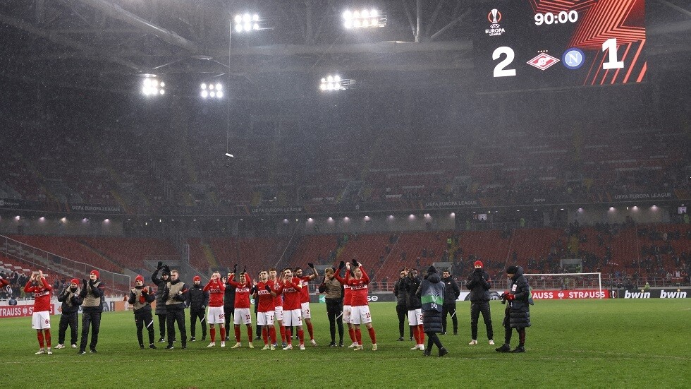 سبارتاك موسكو يؤكد علو كعبه على نابولي