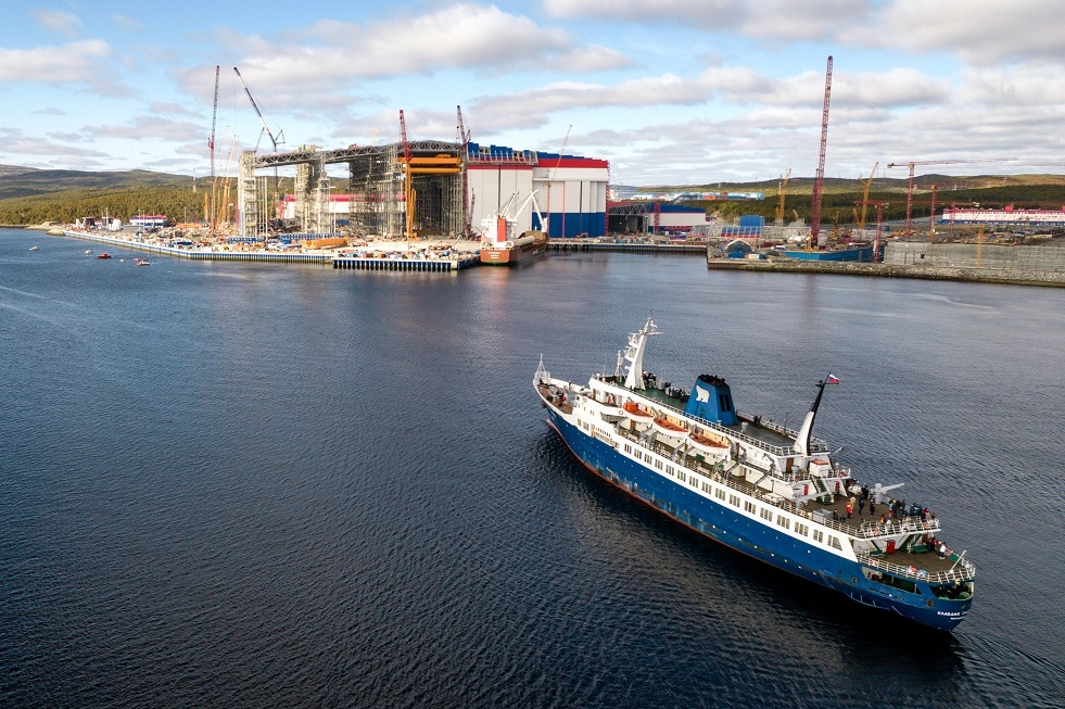 احتجاز سفينة روسية في الدنمارك