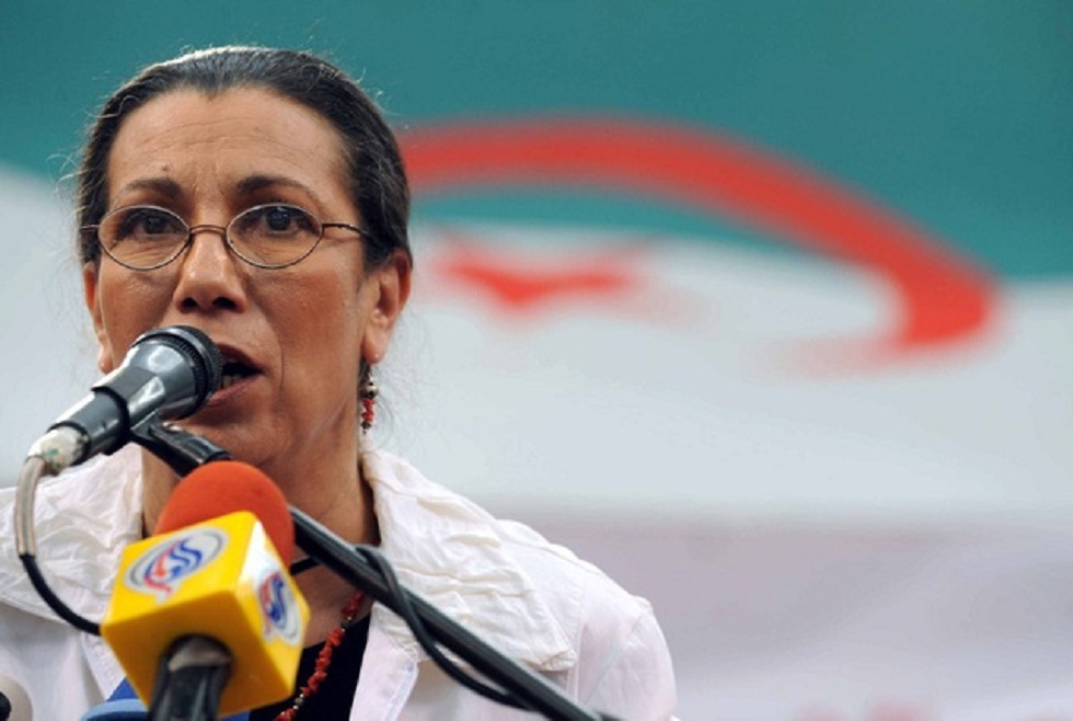 لويزة حنون: الجزائر قد تتجه نحو الصوملة والثورة يجب أن تنتصر