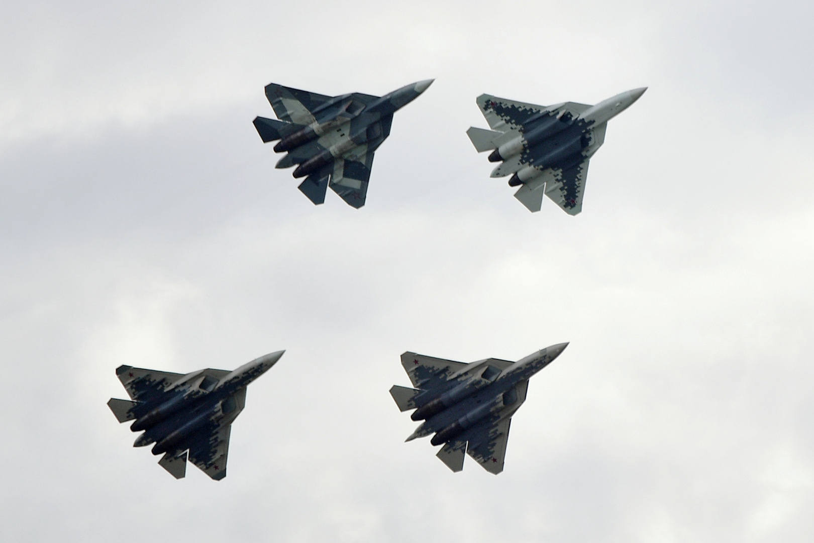 سلاح الجو الروسي يتسلم دفعة من مقاتلات الجيل الخامس 