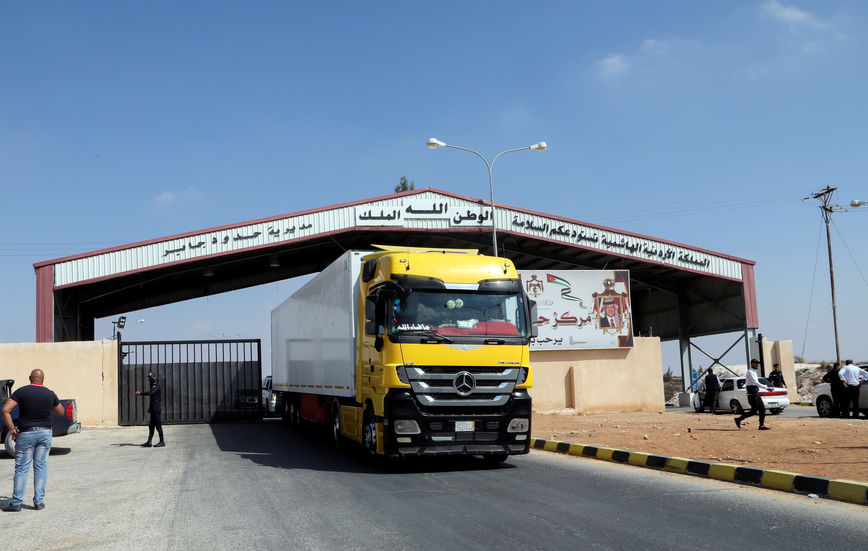 ارتفاع حركة الشاحنات من الأردن إلى سوريا بنسبة 850%