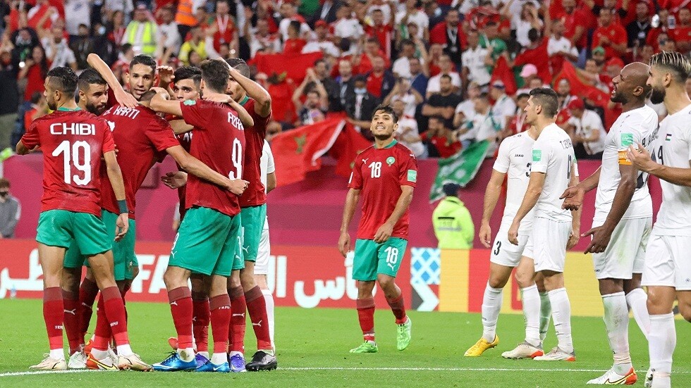 كأس العرب.. المغرب يقسو على فلسطين برباعية نظيفة (فيديو)