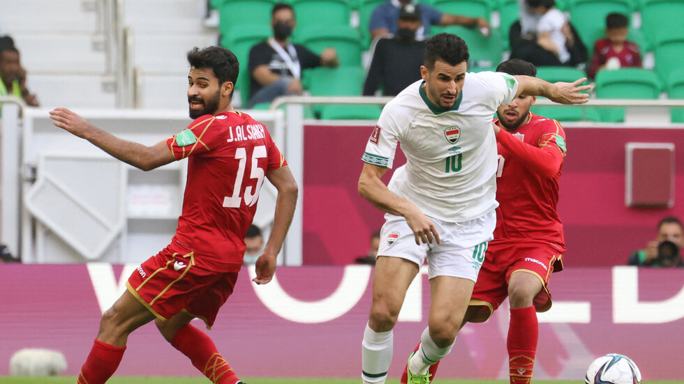 كأس العرب.. لا غالب ولا مغلوب في مواجهة البحرين والعراق