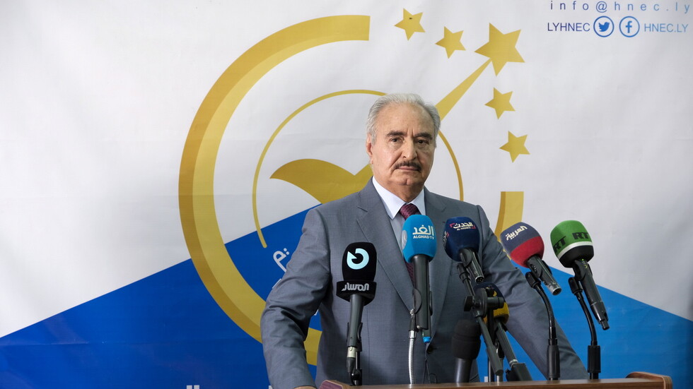 ليبيا.. محكمة استئناف طرابلس تؤجل النظر باستبعاد خليفة حفتر من سباق الانتخابات الرئاسية