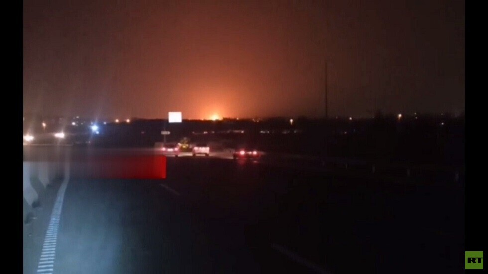 إيران.. انفجار في خط أنابيب غاز جنوب غربي طهران (فيديو)