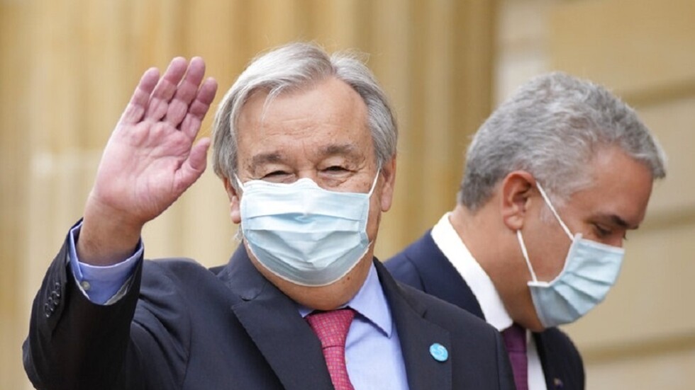 بعد مخالطته مصابا بكورونا.. غوتيريش في العزل الصحي