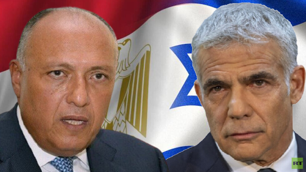 وزير الخارجية المصري يعقد مباحثات مع نظيره الإسرائيلي