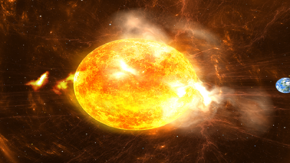 توهج ضخم رُصد على نجم بعيد أكبر بـ 10 مرات من أقوى توهج سُجّل على الإطلاق!