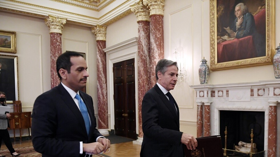 بلينكن ونظيره القطري يبحثان الأوضاع في أفغانستان