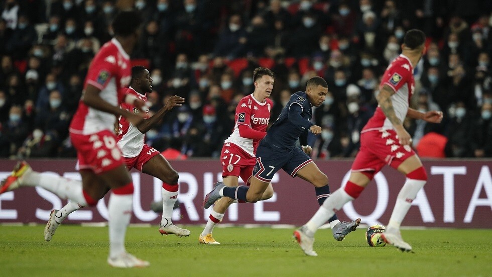 باريس سان جيرمان يهزم موناكو