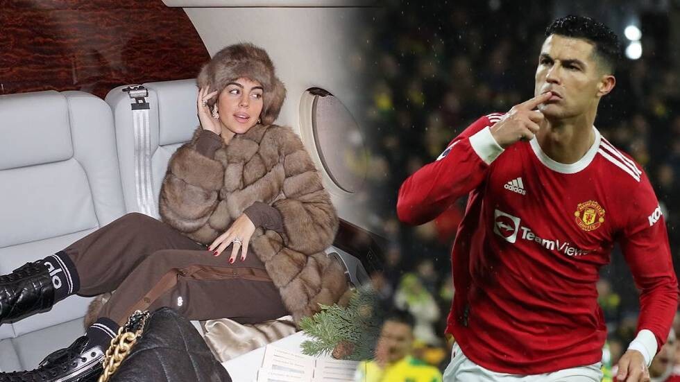 فحوى رسالة رونالدو.. ورحلة جورجينا مع أطفالهما للقطب الشمالي وسط الثلوج (صور)