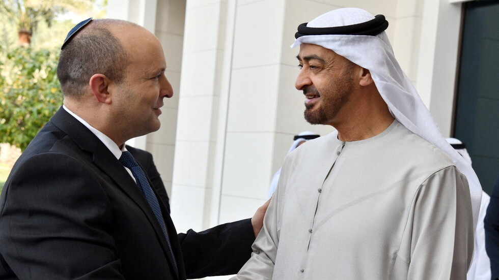 إيران محور لقاء رئيس وزراء إسرائيل وولي عهد أبوظبي