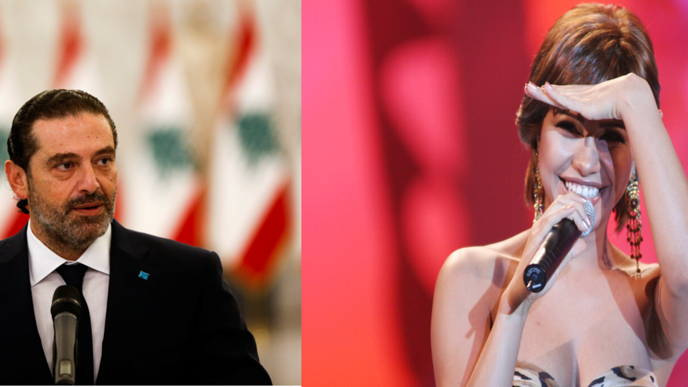 الفنانة شيرين عبد الوهاب تتحدث عن علاقتها بسعد الحريري