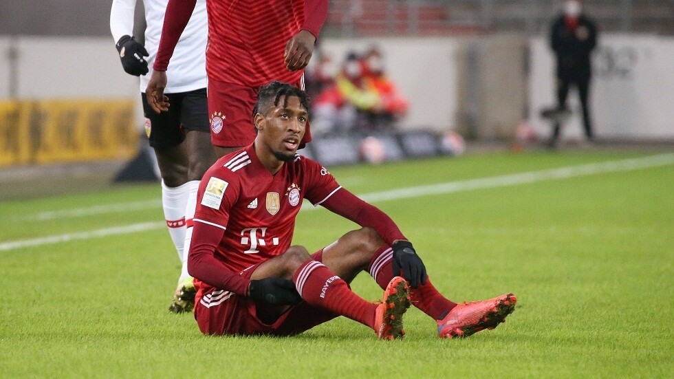 الإصابة تبعد كومان عن المباراة الأخيرة لبايرن ميونخ هذا العام