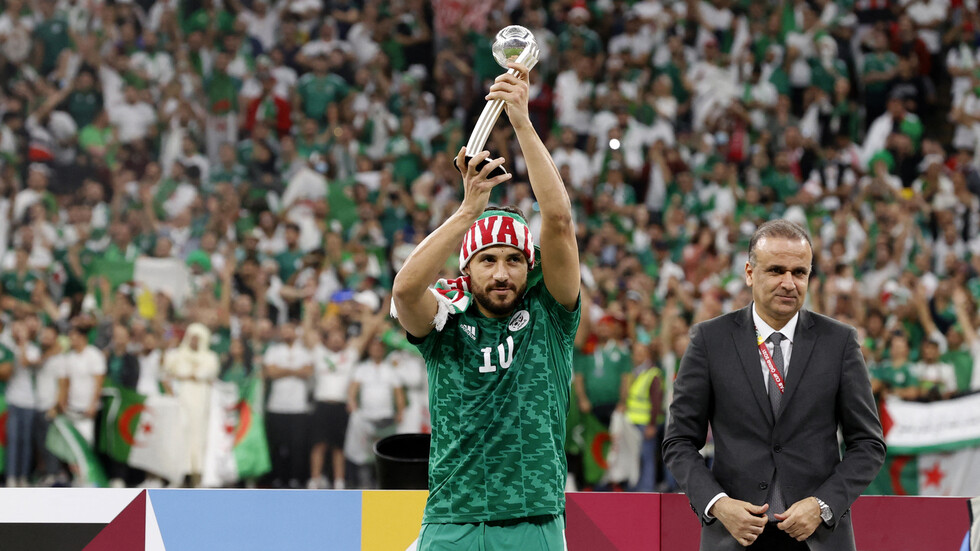 بعد تتويجه بلقب "كأس العرب".. بلايلي يفي بوعده لممثل كوميدي راحل (صورة)