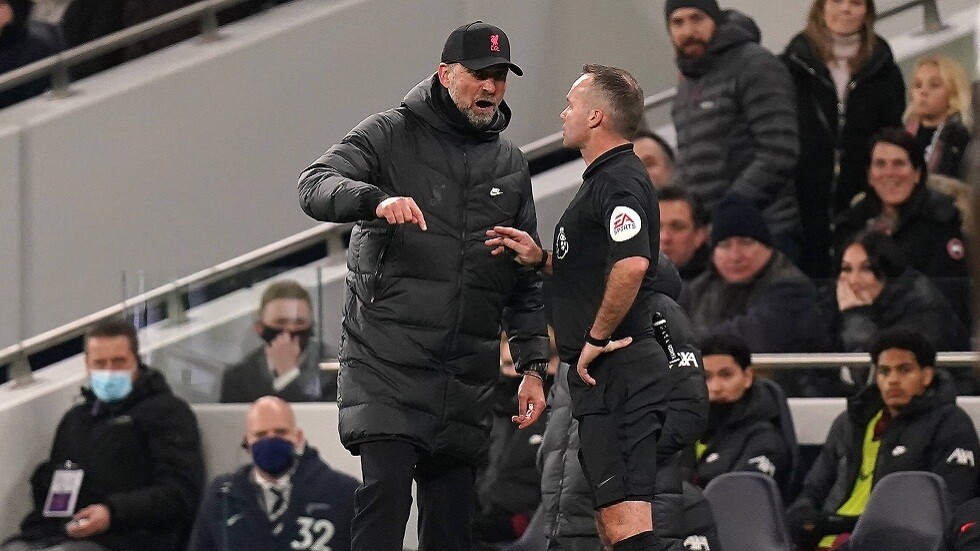 يورغن كلوب يهاجم حكم مباراة ليفربول وتوتنهام (فيديو)