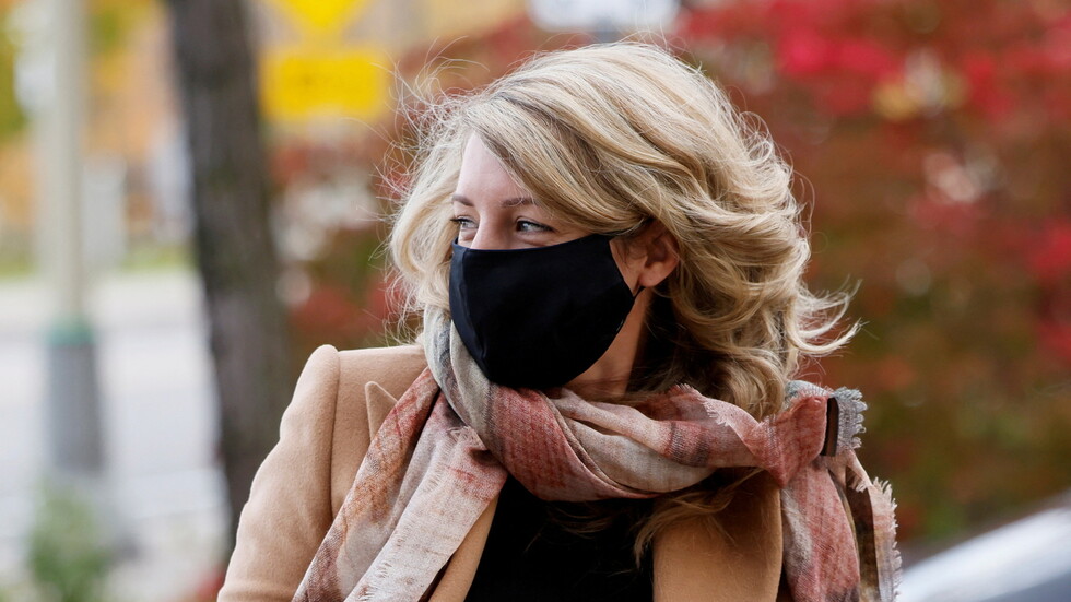 خضوع وزيرة خارجية كندا للحجر الصحي بعد نتائج إيجابية لاختبار كورونا