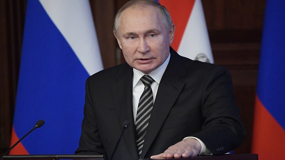 بوتين: الأمريكيون على عتبة دارنا ولا مجال للتراجع أكثر