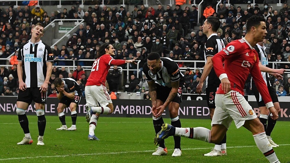 كافاني ينقذ "الشياطين الحمر" من الخسارة أمام نيوكاسل (فيديو)