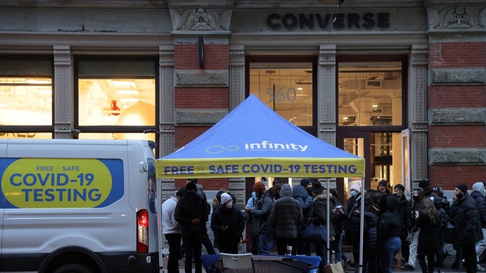 نسبة الإصابة بأوميكرون تمثل نحو 58.6% من الإصابة بمتحورات كورونا في أمريكا