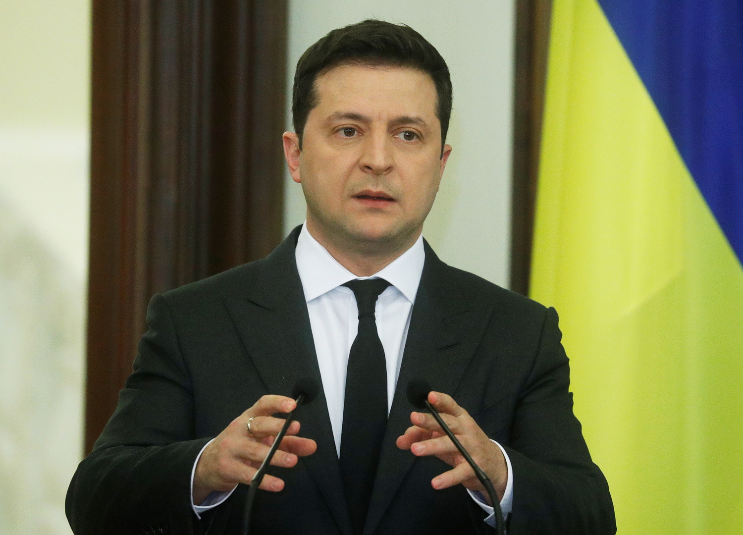 الرئيس الأوكراني: تهديدات بايدن بفرض عقوبات قاسية ضد روسيا لم يكن لها تأثير