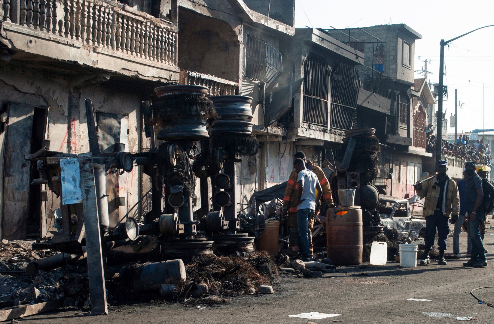 ارتفاع عدد ضحايا انفجار الصهريج في هايتي إلى أكثر من 60 شخصا