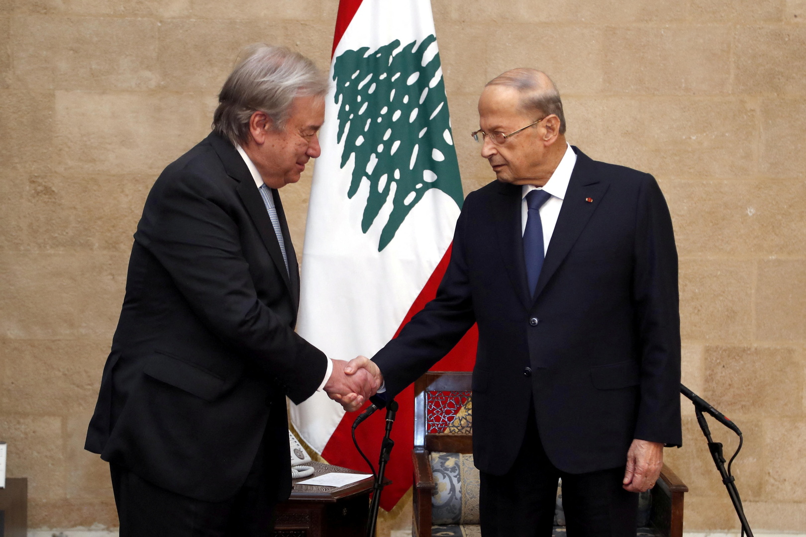 غوتيريش: إني لمحزون على لبنان وحاله تنفطر له القلوب