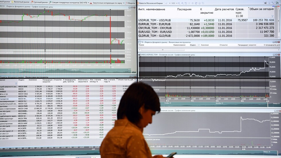 بورصة موسكو تستهل تعاملات 2022 باللون الأخضر