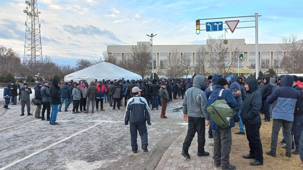 توقيف أكثر من 200 شخص خلال الاحتجاجات في كازاخستان