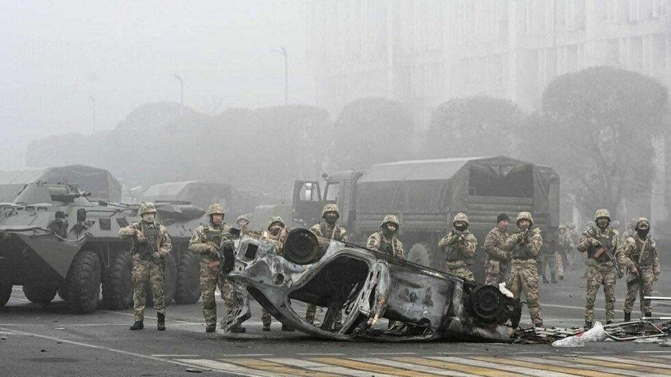 وسائل إعلام محلية: أحداث كازاخستان أدخلت البلاد في "المستوى الأحمر من التهديد الإرهابي"