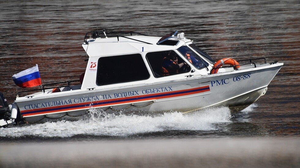 جنوح سفينة إيرانية بالقرب من أستراخان