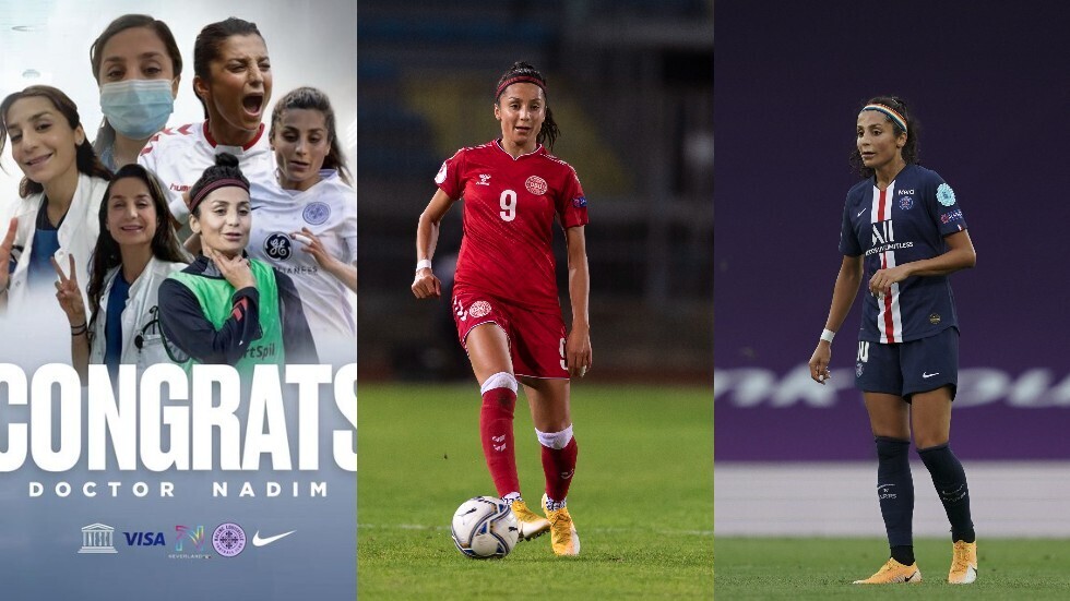 ناديا نديم من قلب المعاناة إلى قمة كرة القدم وأعلى درجات العلم والمعرفة.. وتعرف 11 لغة