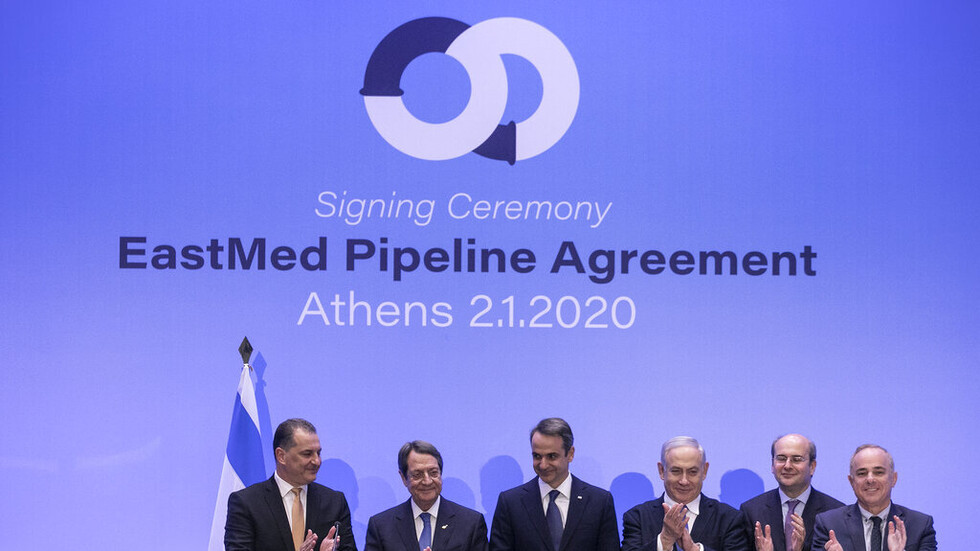 واشنطن تخطر تل أبيب بسحب دعمها لخط الغاز الإسرائيلي إلى أوروبا