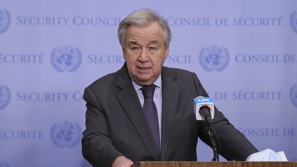 الأمين العام للأمم المتحدة يندد بغارات التحالف العربي على سجن شمالي اليمن