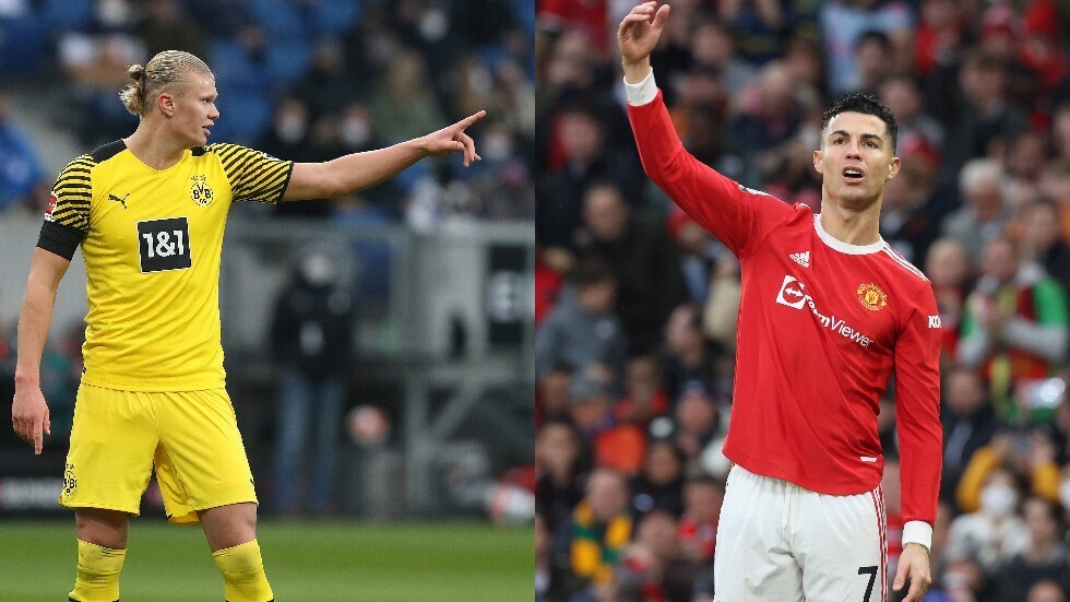 هالاند يتفوق على رونالدو.. (فيديو)