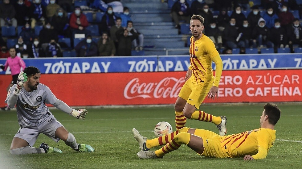 شاهد.. برشلونة يهزم ديبورتيفو ألافيس بهدف قاتل