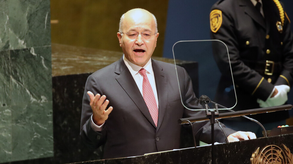 رئيس العراق: الهجوم على مقر رئيس مجلس النواب عمل إرهابي