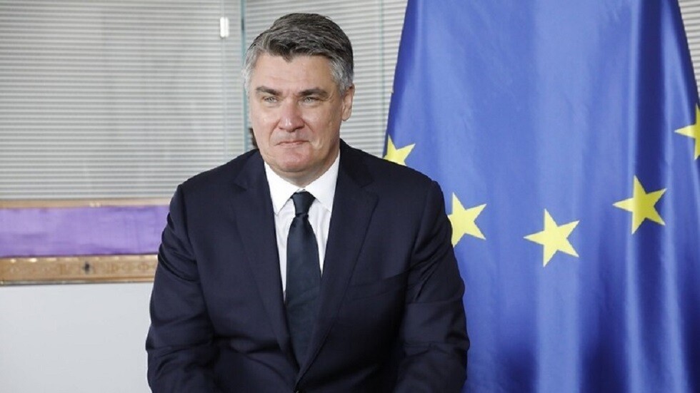 رئيس كرواتيا: رئيس حكومتنا يتصرف كعميل أوكراني