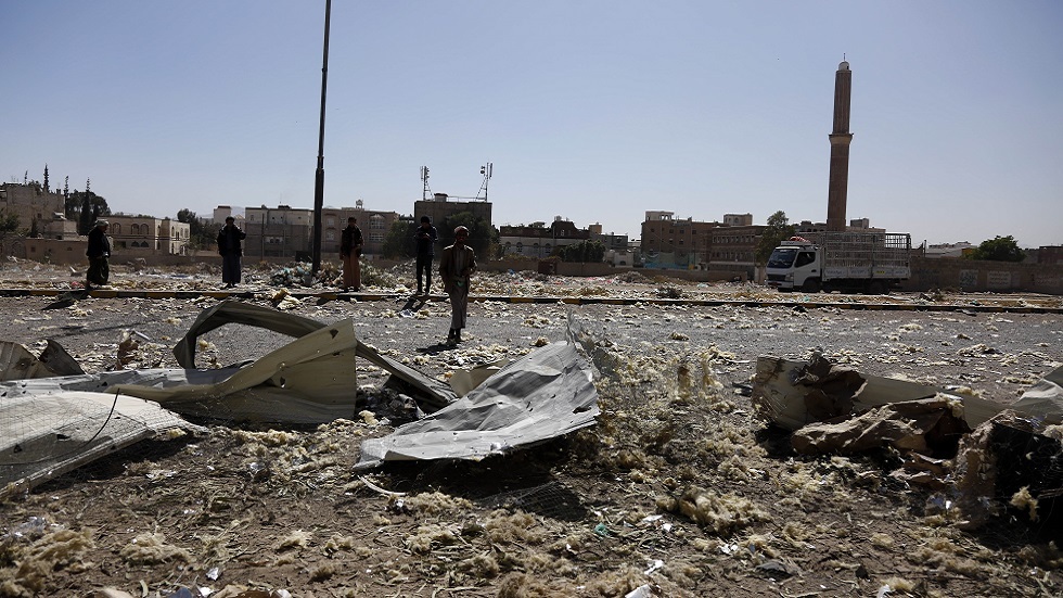 طيران التحالف العربي يقصف أهدافا في صنعاء