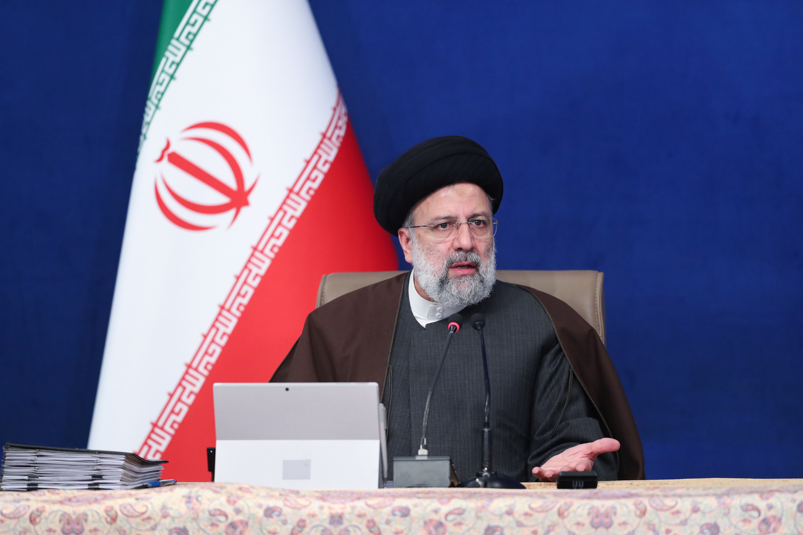 رئيسي: مراقبة الوضع في المنطقة من قبل القوات المسلحة الإيرانية ضروري