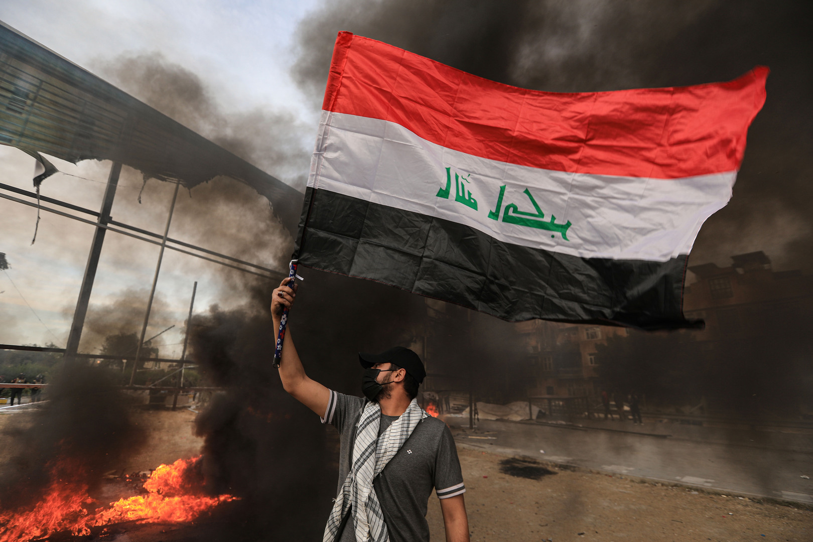 مراسلنا: استهداف مكتب نائب رئيس البرلمان العراقي بقنبلة يدوية