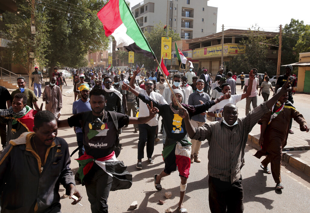 اليونيسف تعلن مقتل 9 أطفال وجرح 13 آخرين في المظاهرات الرافضة للانقلاب في السودان
