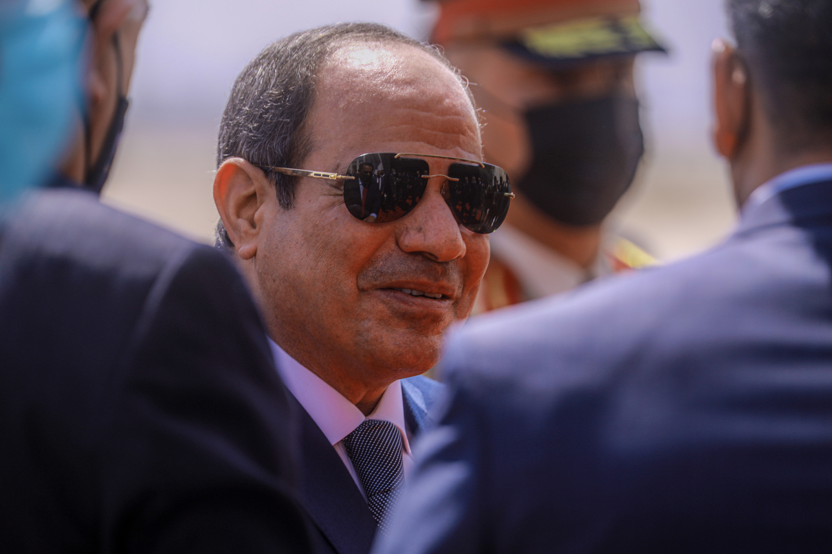 السيسي: نسعى للحفاظ على الاستقرار في ظل تحديات ومخاطر تواجه الأمن القومي المصري