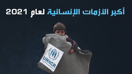 أكبر الأزمات الإنسانية لعام 2021