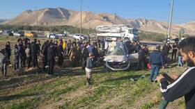 مقتل 7 أشخاص وإصابة آخرين جراء حادث مروع شمال أريحا
