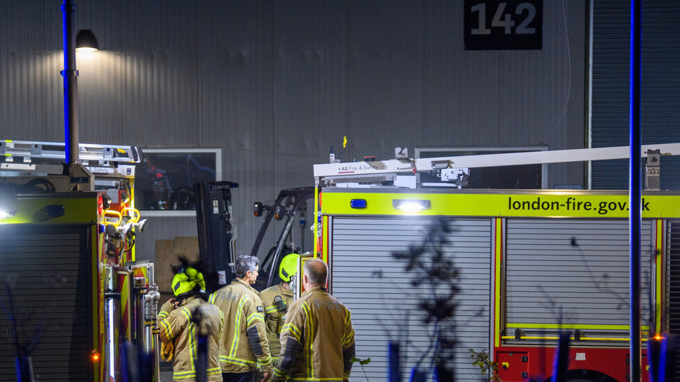 لندن.. حريق في برج هامليتس